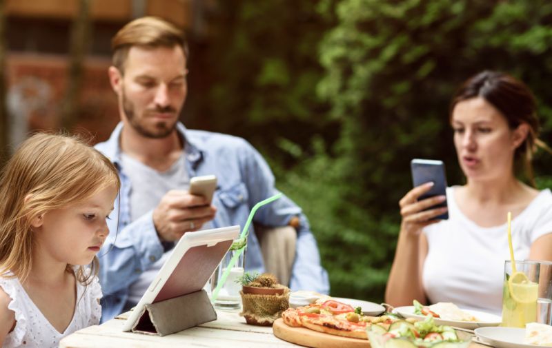 tecnologia in famiglia